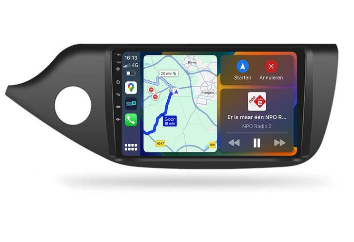 Kia Ceed 2 Navigatie Radio met Apple Carplay en Android Auto, Auto diversen, Autoradio's, Nieuw, Ophalen of Verzenden