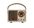 2dekans | Denver Vintage RadioBox - BTP-203W - 30W - Crème, Audio, Tv en Foto, Luidsprekers, Ophalen of Verzenden, Zo goed als nieuw