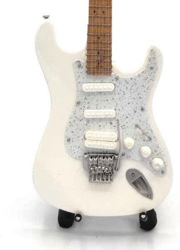 Miniatuur replica Fender Stratocaster gitaar - Richie Sambor, Verzamelen, Ophalen of Verzenden, Nieuw, Pop, Beeldje of Miniatuur
