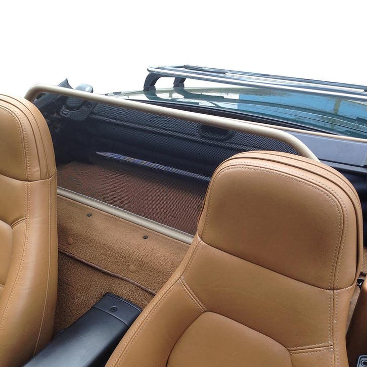 Mazda MX-5 (1998-2005) Cabrio windscherm Beige windscherm op, Auto diversen, Overige Auto diversen, Ophalen of Verzenden