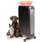 QLT Olievrije Radiator Wifi - Zwart, Verzenden, Nieuw