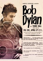 Posters - Poster Dylan, Bob - Town Hall, Verzenden, Zo goed als nieuw