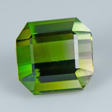 Tweekleurig, Groen, Geel, Roze Toermalijn - 3.79 ct -, Nieuw