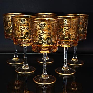 Artemisia - Drinkset - Arno Vino - Kristal, gouden zecchino
