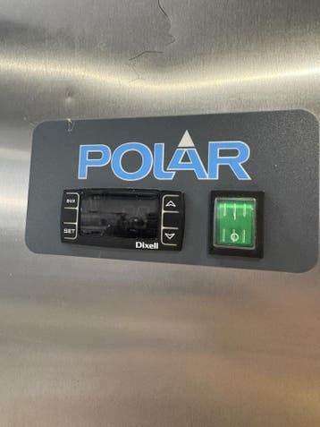 Professionele Polar G593 RVS Horeca Vrieskast – 600L (Op Wie, Ophalen of Verzenden, Gebruikt