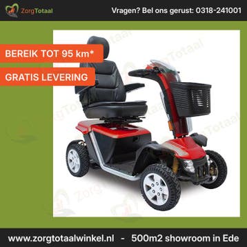 Scootmobiel Pride Victory XL140 - Comfortabel en compleet, Ophalen of Verzenden, Nieuw, Pride