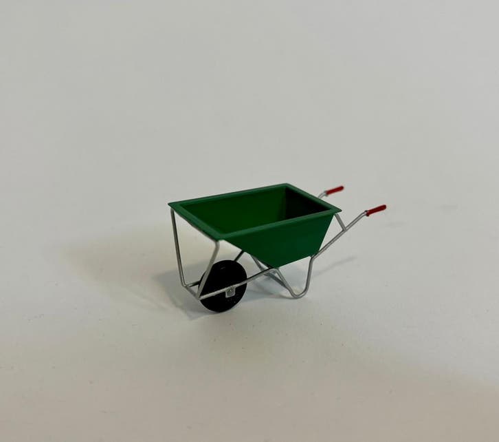 Boerderij kruiwagen schaal 1:32 - AWL3D Models, Hobby en Vrije tijd, Modelbouw | Figuren en Diorama's, Groter dan 1:35, Nieuw