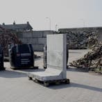 Profi- Keerwand grijs 130 cm hoog, 49 cm Lang, ca.79-85 c..., Ophalen of Verzenden, Nieuw