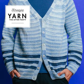 Breipatroon Herenvest Seascape Cardigan met strepen van Sc, Ophalen of Verzenden, Nieuw