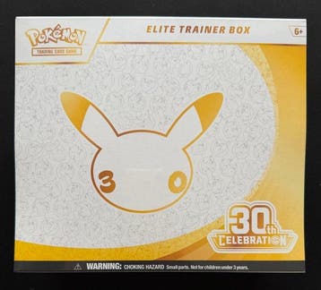Pokémon - 1 Elite trainer box - Pokémon 30th Celebration, Nieuw
