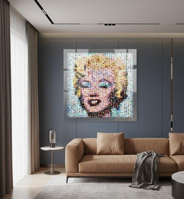 MIQUASEO - Monroe VS Funny Faces, Antiek en Kunst, Kunst | Designobjecten