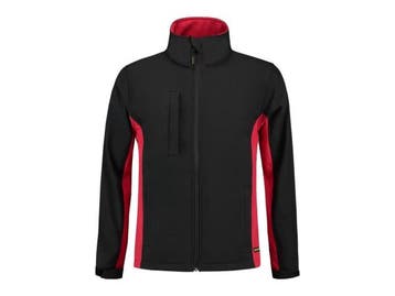Veiling - Tricorp softshell jas maat XS zwart/rood, Nieuw