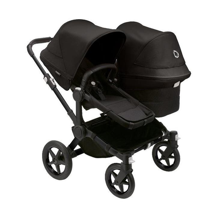 Bugaboo Donkey5 Duo Midnight Black Showroommodel!, Kinderen en Baby's, Kinderwagens en Combinaties, Combiwagen, Nieuw, Bugaboo