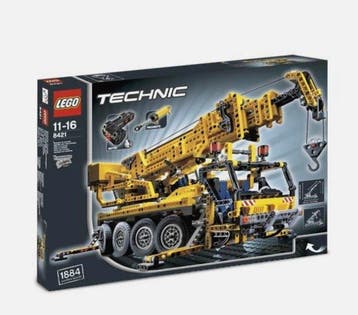 Lego Set - 8421 - Technic - Mobile Crane, Nieuw