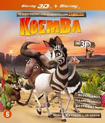 - Koemba (3D en 2D Blu-Ray), Ophalen of Verzenden, Nieuw in verpakking