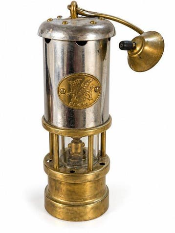 Lamp - Messing, Metaal, Chroom