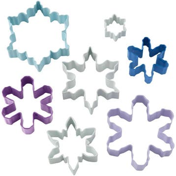 Wilton Koekjes Uitstekerset Sneeuwvlokken 7 stuks**, Verzenden, Nieuw