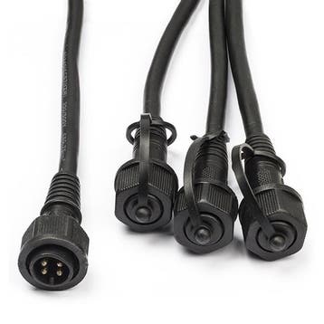 Vijver connector | Heissner | 4 Polig, Verzenden, Nieuw