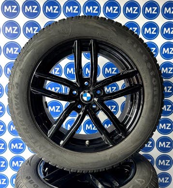 BMW X1 F48 | 17 inch Velgen + Winterbanden, Gebruikt, Banden en Velgen, 17 inch, Personenwagen