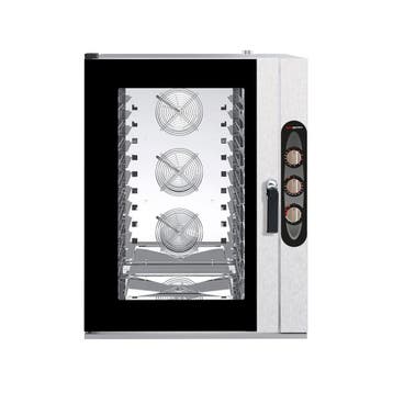 GGM Gastro | Elektrisch-Combisteamer - Handmatig - 12x GN |, Witgoed en Apparatuur, Ovens, Verzenden, Nieuw, Inbouw