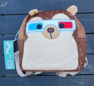 Squishmallows Rugzak Hedgehog - Hans de Egel, 25 tot 40 cm, Nieuw, Ophalen of Verzenden, Overige merken