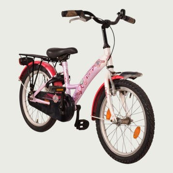 Loekie kinderfiets 18 inch, Ophalen of Verzenden, Gebruikt, Loekie