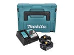 Makita 198116-4 - 18V Li-Ion accu starterset - 2x 6,0Ah -, Verzenden, Zo goed als nieuw