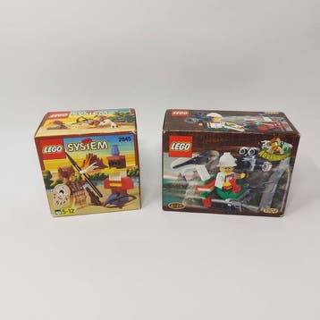 Lego Set - Adventurers - LEGO 2845 Indian Chief & 5904, Nieuw