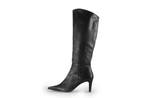 Manfield Laarzen in maat 41 Zwart, Kleding | Dames, Schoenen, Hoge laarzen, Verzenden, Zwart, Zo goed als nieuw