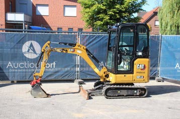 Veiling: Minigraver Caterpillar 301.6 Diesel 10kW 2023, Zakelijke goederen, Machines en Bouw | Kranen en Graafmachines, Ophalen
