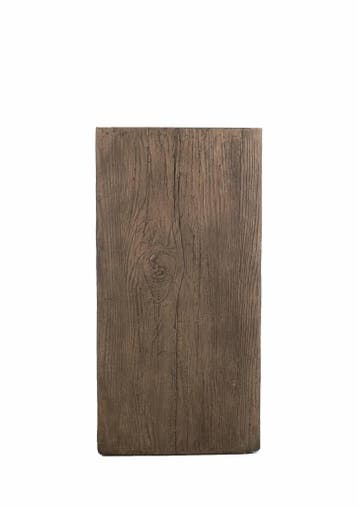 Plantenbak Fiberclay 40x40x80 cm Houtstructuur, Tuin en Terras, Verzenden, Nieuw