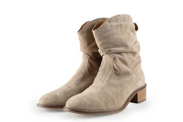 Manfield Cowboy laarzen in maat 39 Beige, Verzenden, Beige, Zo goed als nieuw, Manfield