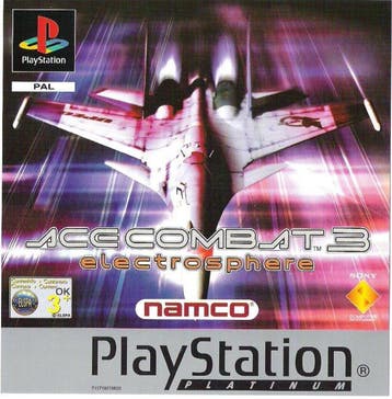 Ace Combat 3 (zonder handleiding) - Playstation 1, Spelcomputers en Games, Verzenden, Nieuw