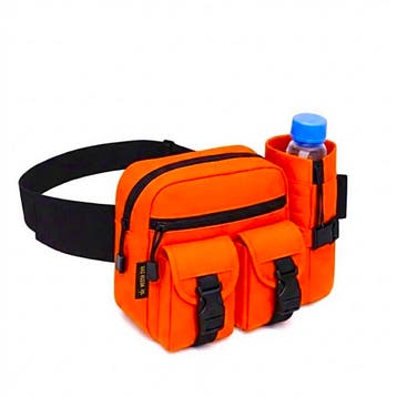 Vesta svr®  Heuptasje - Oranje met fleshouder-festival, Verzenden, Nieuw, Feestartikel