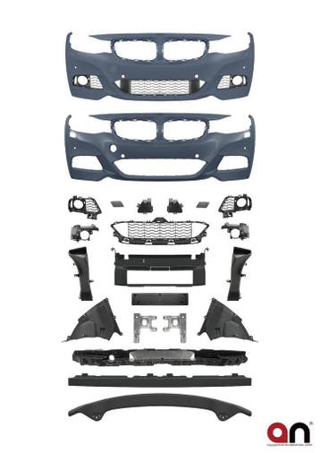 M-Pakket Sport Look Voorbumper BMW 3 Serie F34 GT B2181, Nieuw, Voor, BMW, Bumper