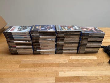 Sony - Playstation 2 (PS2) - Playstation 2 Slim + games -, Nieuw