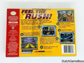 Nintendo 64 / N64 - San Francisco Rush - Extreme Racing - US, Verzenden, Gebruikt
