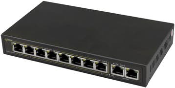 Pulsar SG108WP 8xPoE+ 2x uplink Gigabit switch, Ophalen of Verzenden, Nieuw