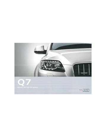 2013 AUDI Q7 BROCHURE NEDERLANDS, Nieuw, Audi, Author