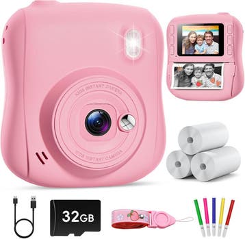 Instant Camera Kids 1080p | 33% Korting | Nu Bestellen, Ophalen of Verzenden, Zo goed als nieuw, Ontdekken, Met geluid
