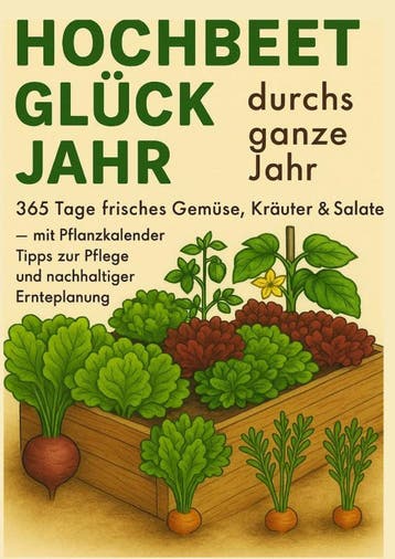 Hochbeet-Glück Durchs Ganze Jahr – 365 Tage Frisches Gemüse,, Ophalen of Verzenden, Nieuw, Luise Gartmann