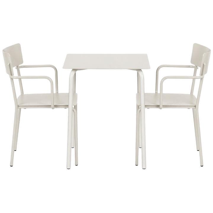 Serax August Tuinset: Eettafel S + Stoelen Met Armleuning S, Tuin en Terras, Tuinsets en Loungesets, Tuinset, Nieuw, Aluminium