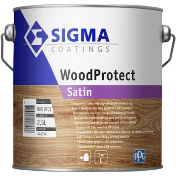 Woodprotect Satin Transparant 2,5 liter, Ophalen of Verzenden, Nieuw