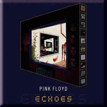 Pink Floyd - Echoes - Koelkast Magneet officiële merchandise, Ophalen of Verzenden, Nieuw, Gebruiksvoorwerp