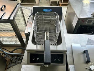 Maxima inductie friteuse 1x8L (NIEUW), Ophalen of Verzenden, Gebruikt