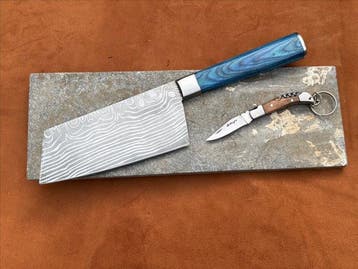 Hekito - Keukenmes - Cleaver - Exclusieve vintage