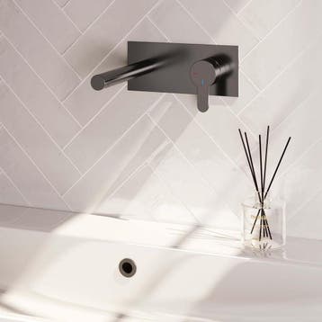 Brauer Gunmetal Edition Inbouw Wastafelmengkraan met Rechte, Ophalen of Verzenden, Nieuw
