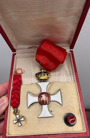 Italië. Medal Medaglia di ordine civile e militare vaticano
