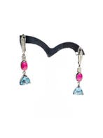 Zonder minimumprijs - Cocktail oorbellen - 14 karaat