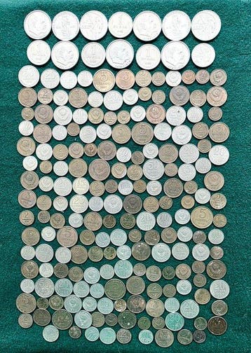 Rusland, Sovjet-Unie (USSR) Collection of 200+ coins,